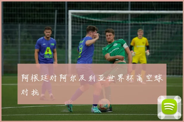 阿根廷对阿尔及利亚世界杯高空球对抗