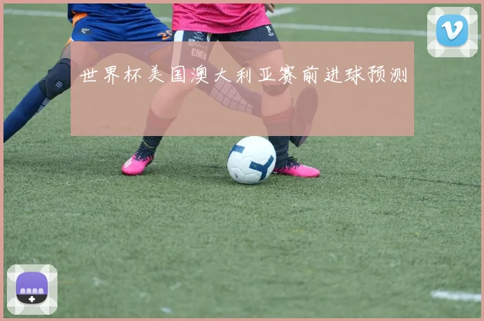 世界杯美国澳大利亚赛前进球预测
